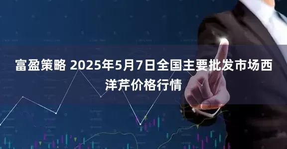 富盈策略 2025年5月7日全国主要批发市场西洋芹价格行情